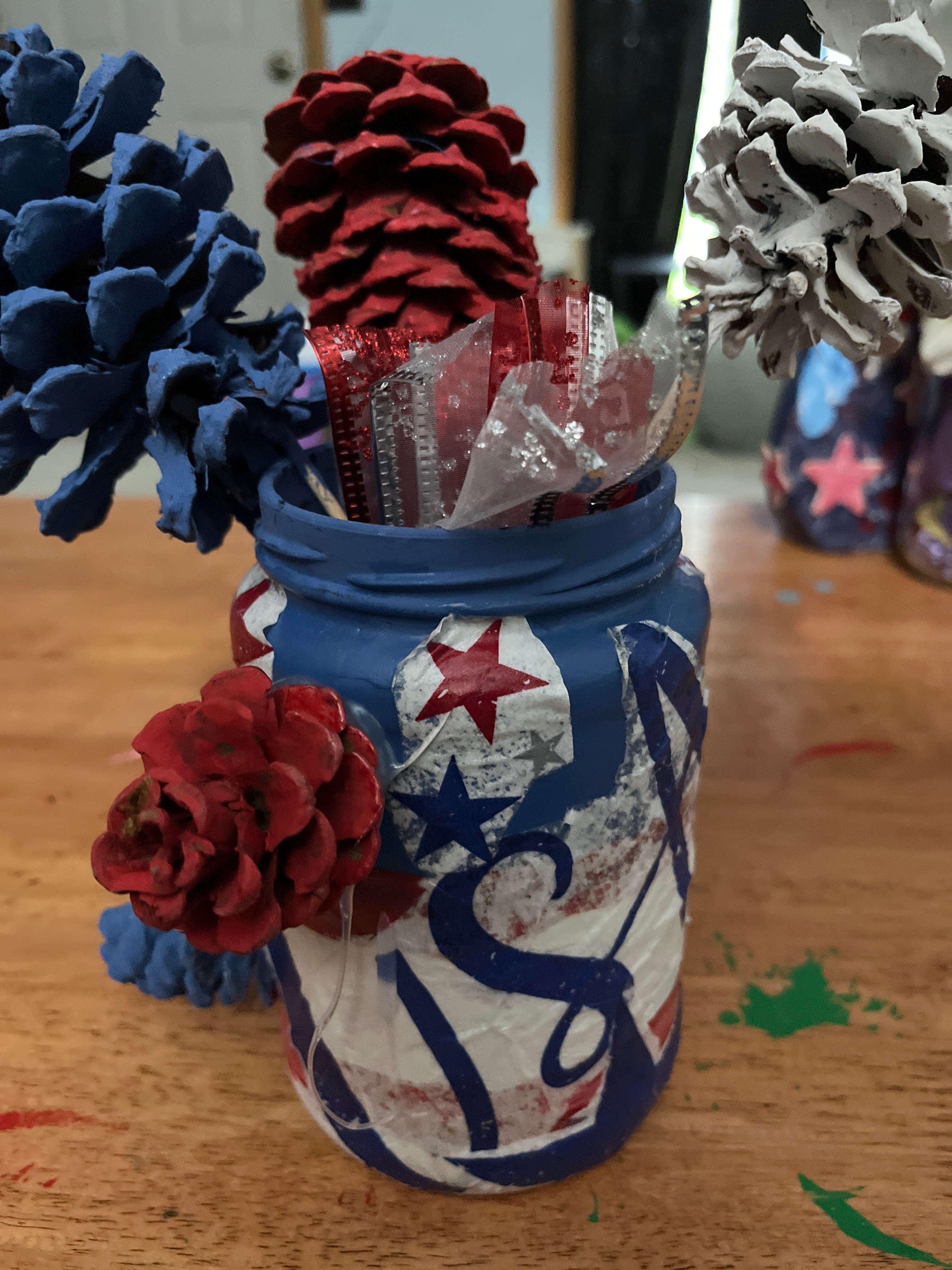 USA pine cones