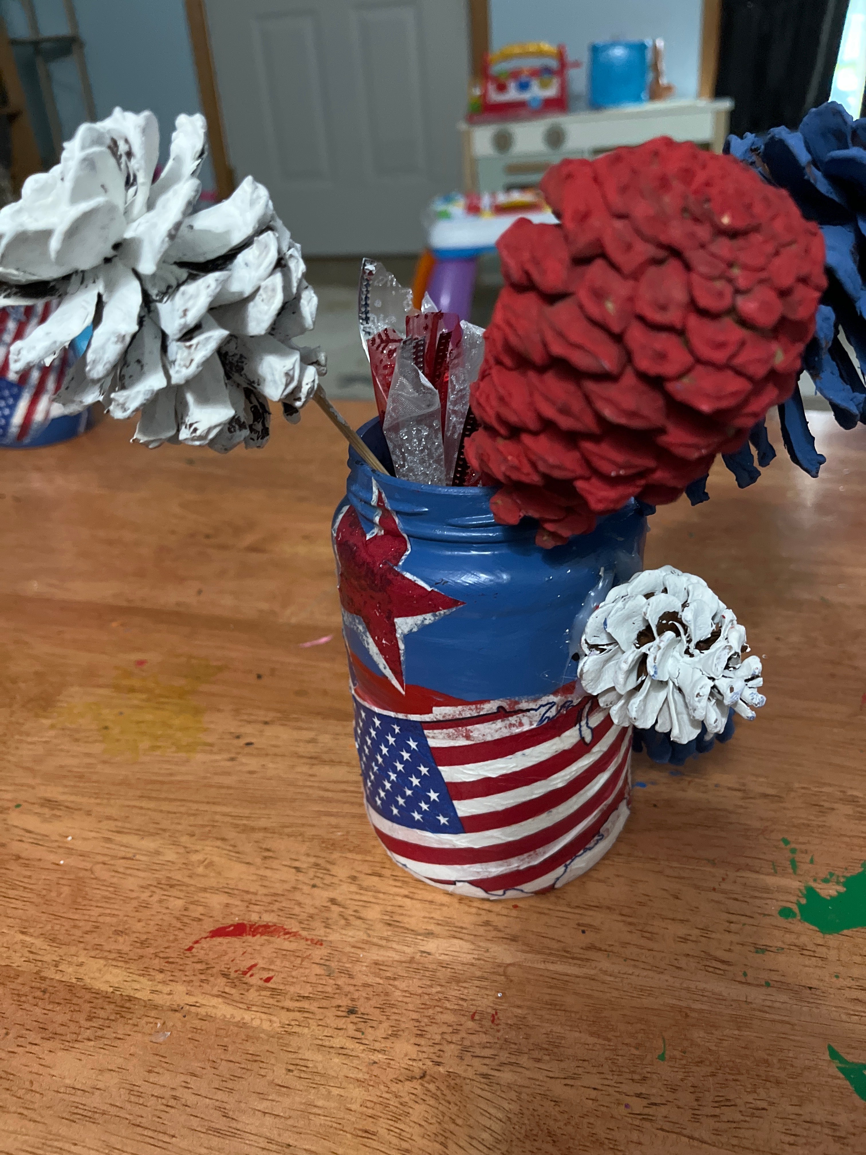 USA pine cones
