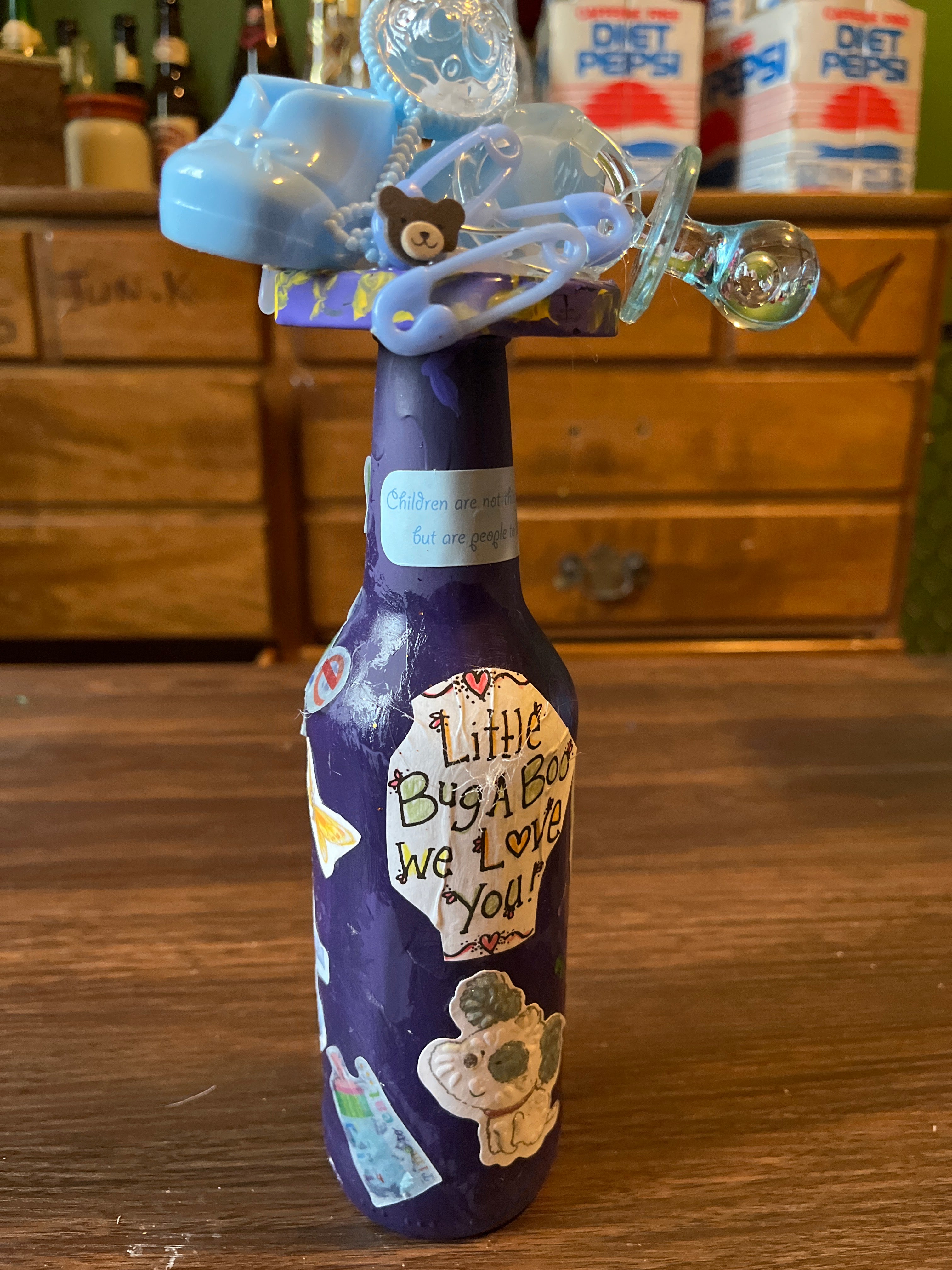 Baby shower decor