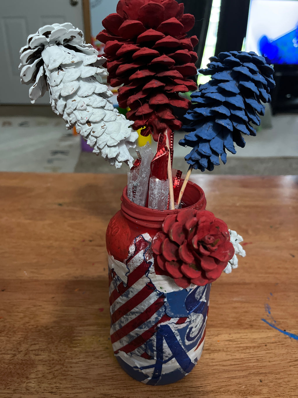 Flag celebrating